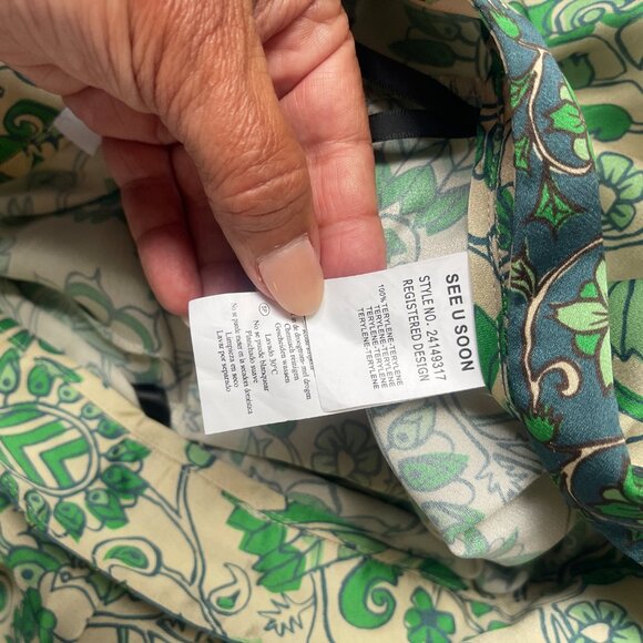 Thursdays printed lounge pants size M - Picture 4 of 7